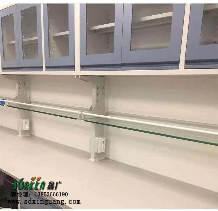 濰坊實驗室工作臺 試驗室實驗臺 鋁玻試劑架置物架子